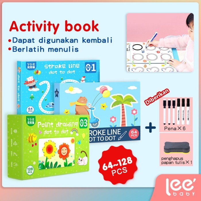 SMART WRITING BOOK / SMART KIDS BOOK Magic Practice Book Buku Gambar