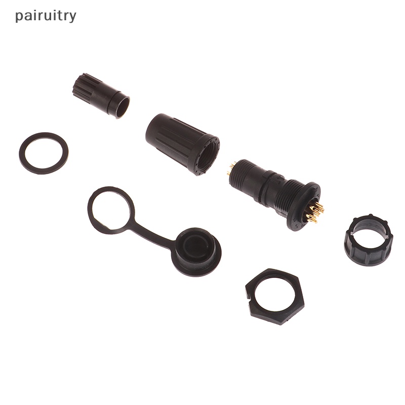 Prt 1Pcs Aviation Connector Plastik Colokan Anti Air Socket IP68 Konektor Pantat PRT