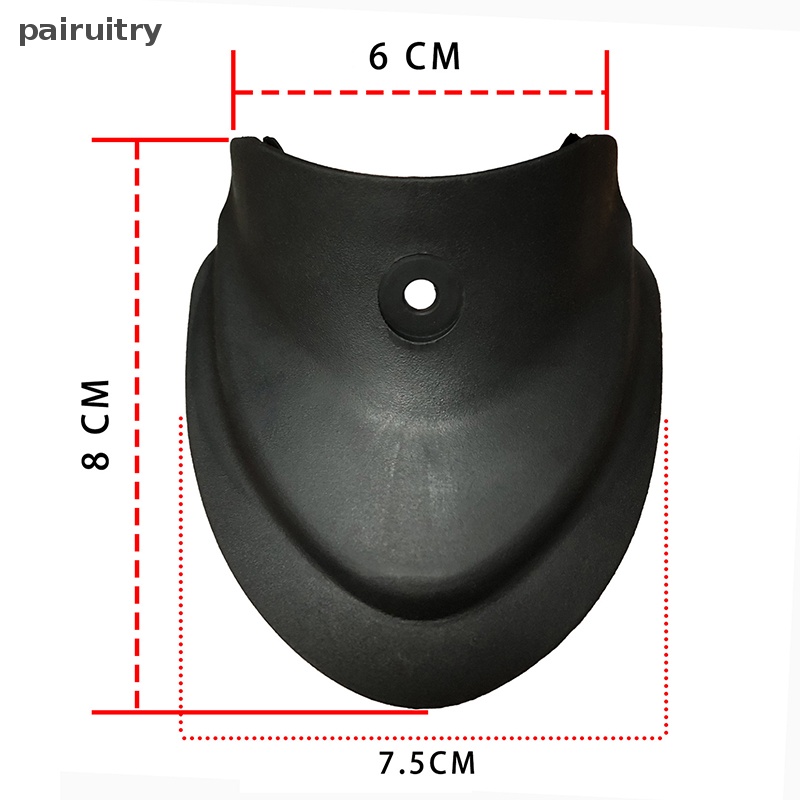 Prt 2PCS Skuter Spakbor Spakbor Spakbor Bentuk Ekor Ikan Penahan Air Untuk Aksesoris Skuter Mudguard Fender Tahan Lama PRT