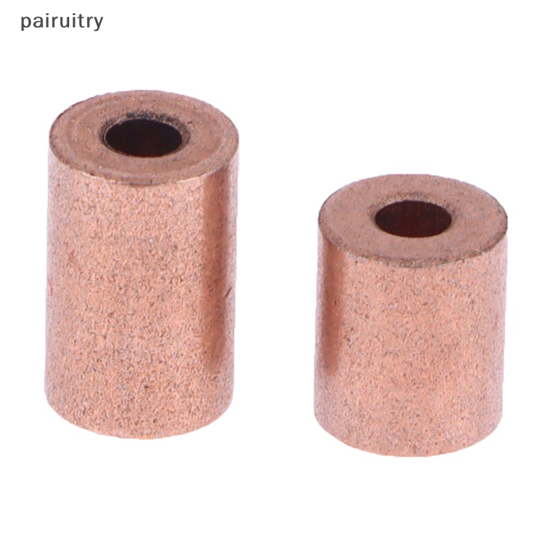 Prt 10pcs oil bearing Copper sleeve Copper base Bantalan Kecil Bagian Metalurgi PRT