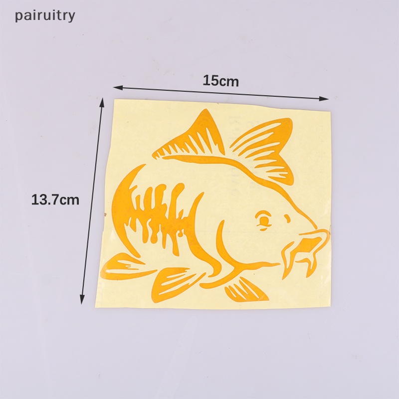 Prt Universal Carp Fishing Mobil Vinyl Decal Art Sticker Kayak Mancing Auto Accessorie PRT