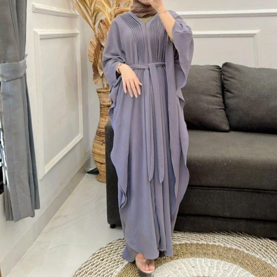 ZASKIYA- SABI KAFTAN WANITA / KAFTAN CRINCLE AIRFLOW PREMIUM