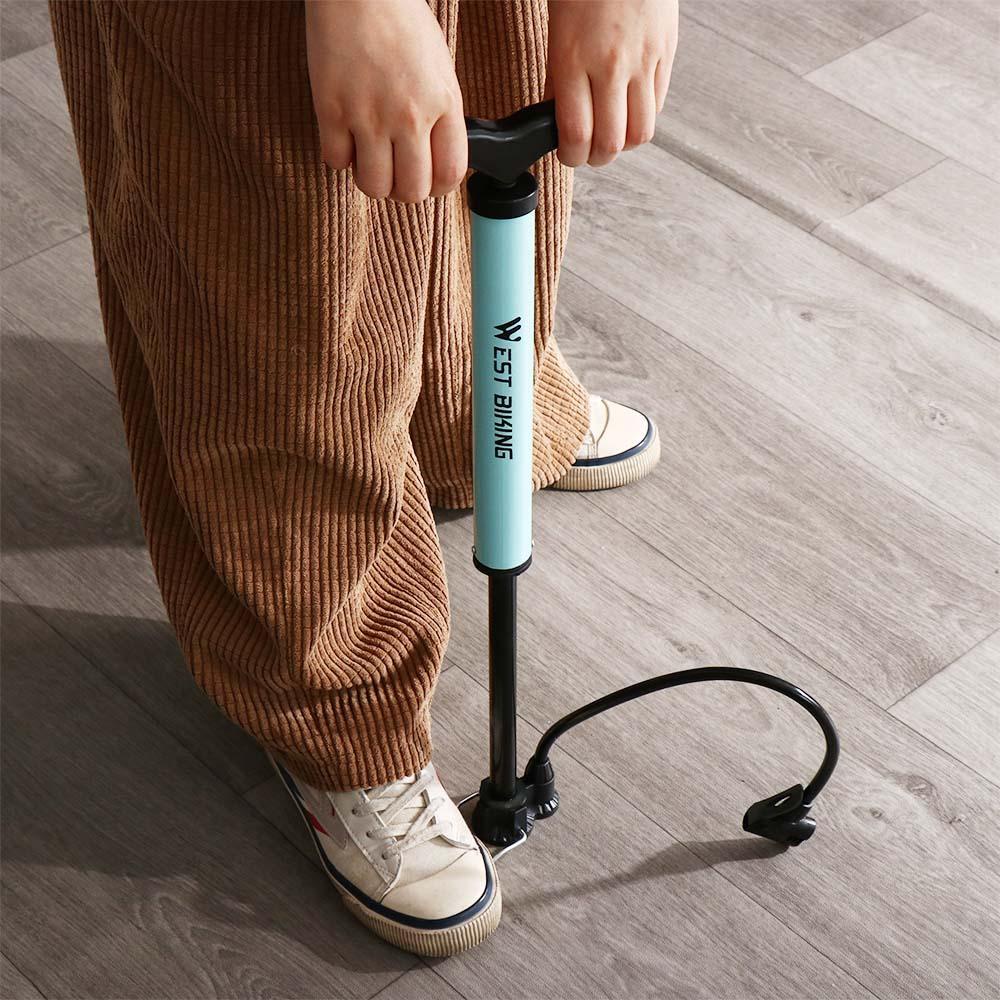 Lanfy Pompa Sepeda Mini Tahan Lama 120PSI Mini Multi-Fungsi Aksesoris Sepeda Pompa Bersepeda