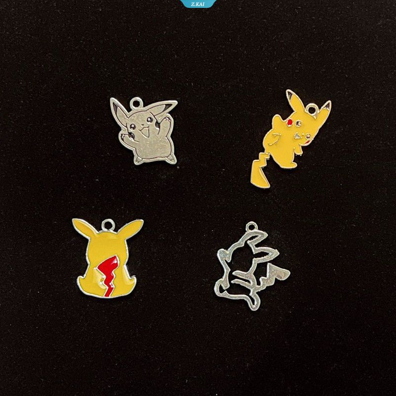 Kalung Pokemon Pikachu Baru Pria Dan Wanita Ins Baru Lucu Kartun Anime Karakter Kepribadian Hip Hop Liontin Hadiah Ulang Tahun [ZK]