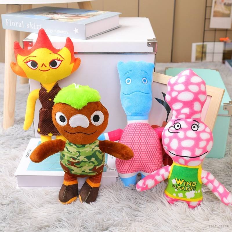30 cm Elemental Bara Wade Gale Fern Mainan Mewah Boneka Boneka Lembut Hadiah Ulang Tahun Anak