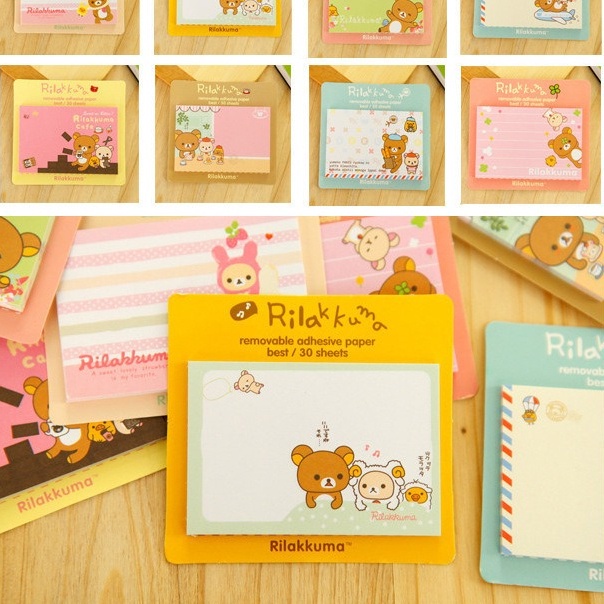 10 Pack / 300 Lembar Kertas Memo Sticky Notes Warna Gambar GM-ST0399