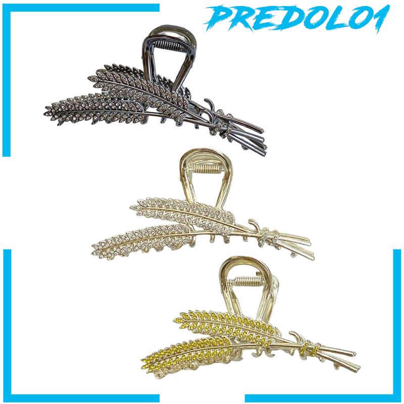 [Predolo1] Alloy Hair Hair Jaw Clip Curly Hair Penjepit Rambut Klip Rambut