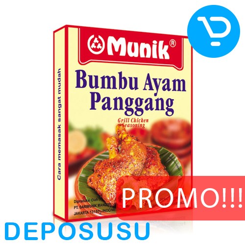 

Promo Terjangkau MUNIK Bumbu AYAM PANGGANG 150g | Grill Chicken Seasoning - SKU29