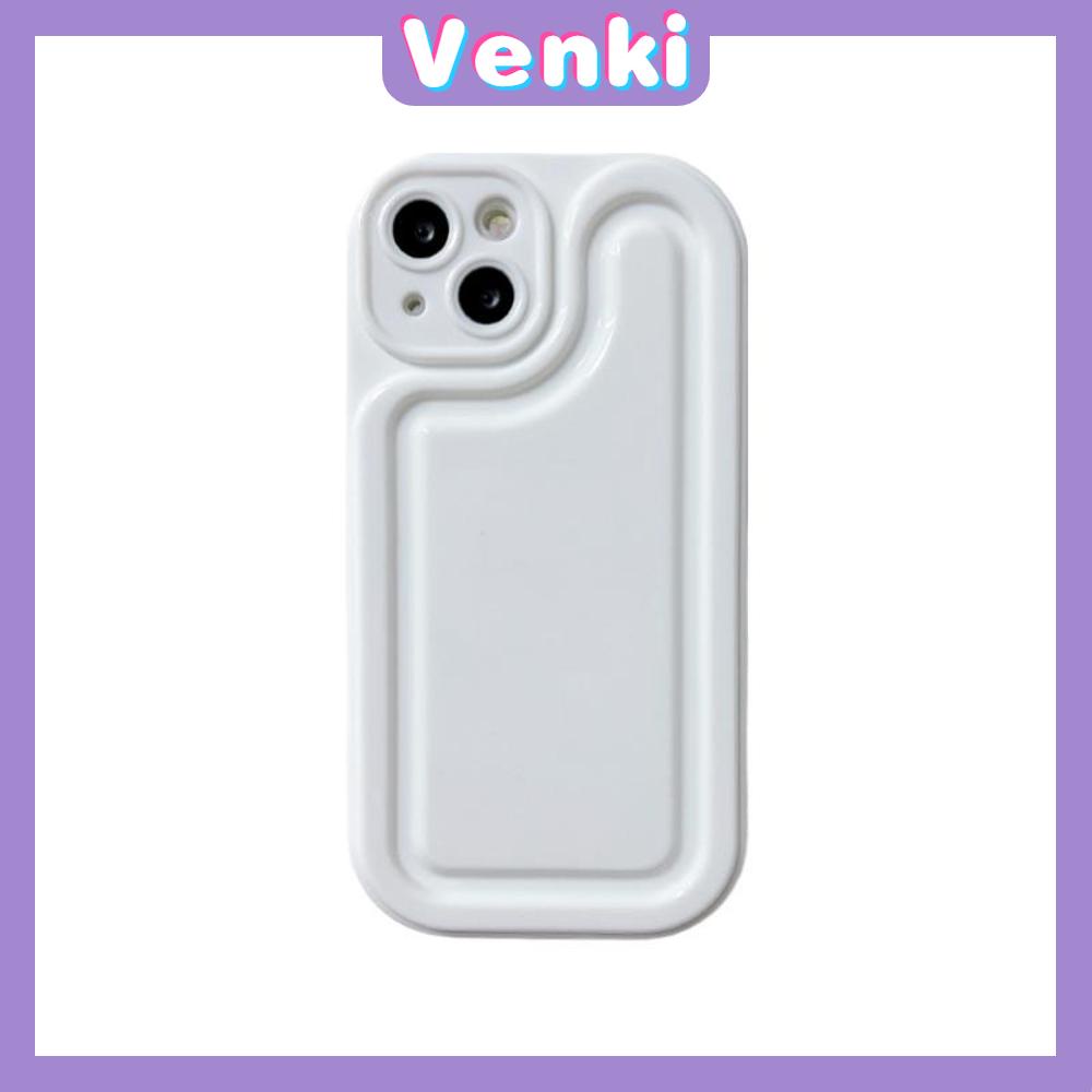 VENKI - Untuk iPhone 14 Pro Max iPhone Case Acrylic Hard Case Bening Case Airbag Tahan Guncangan Kamera Case Ungu Hitam Kompatibel dengan iPhone 13 Pro Max 12 Pro Max 11 Pro Max