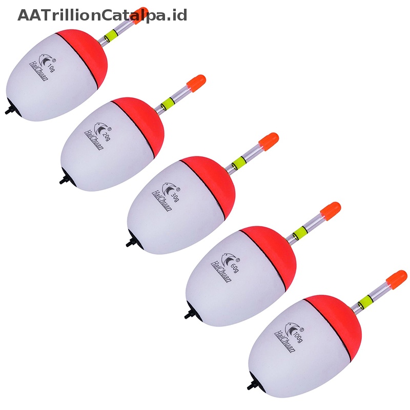 Aatrillioncatalpa 1Pcs Pelampung Memancing 10g-100g Luminous EVA Floater Pelampung Ikan Umpan Untuk Memancing Laut Memancing Ikan Gurame Memancing Tackle Aksesoris ID