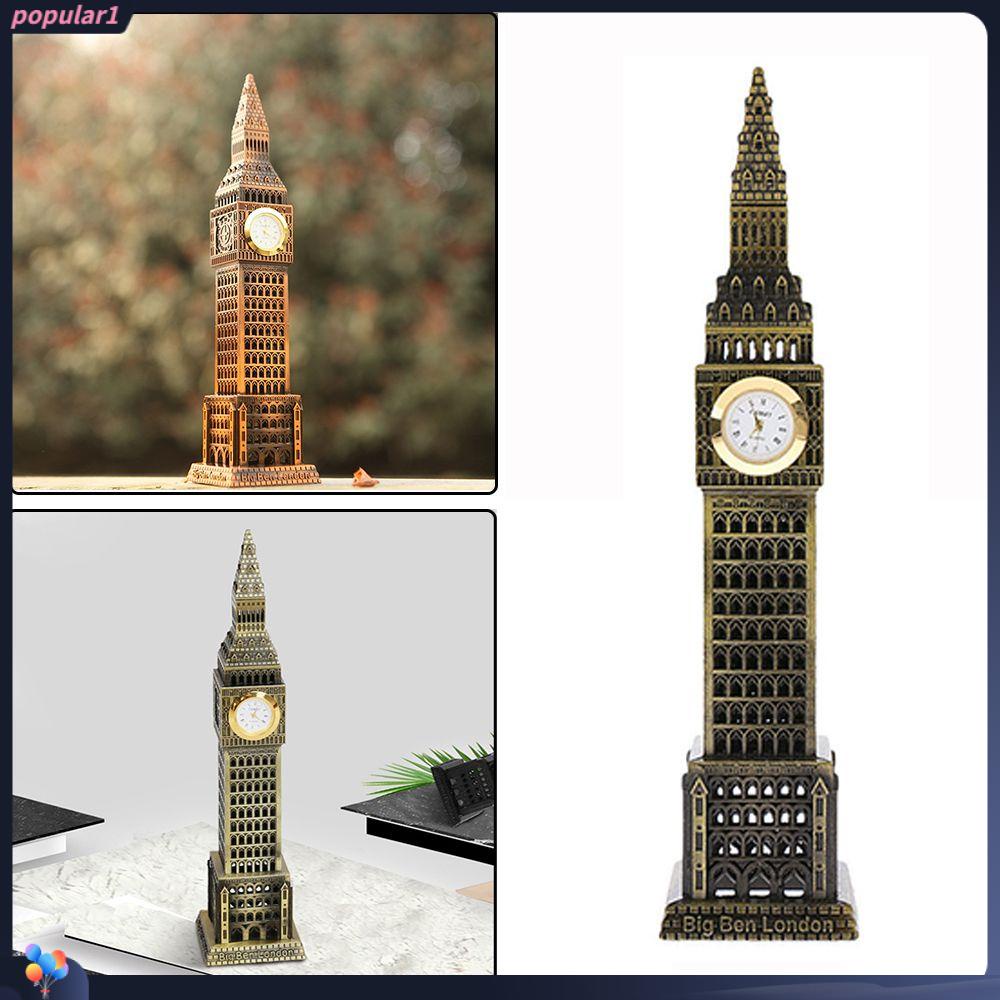 Populer Patung Menara Ben Besar Kreatif Souvenir Kerajinan Tangan Dekorasi Desktop Ornamen