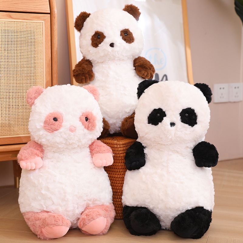 Mainan Plush Beruang Panda Berkualitas Tinggi Cocok Untuk Memberi Hadiah Dan Relaksasi