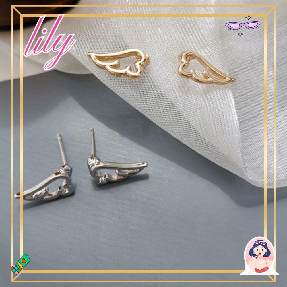 Anting LILY Sayap Malaikat Simple Fashion Korea Mini