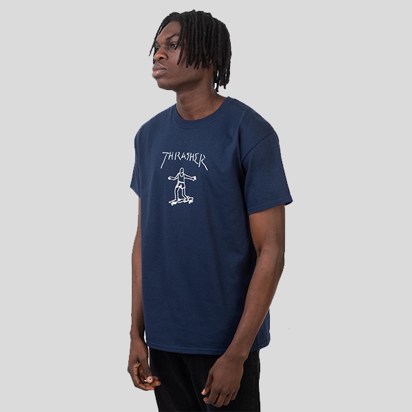 Thrasherr Gonz Navy Tee