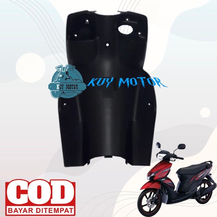 Body Kasar Legshield Dalam Dashboard Yamaha Mio GT Tahun 2013 2014