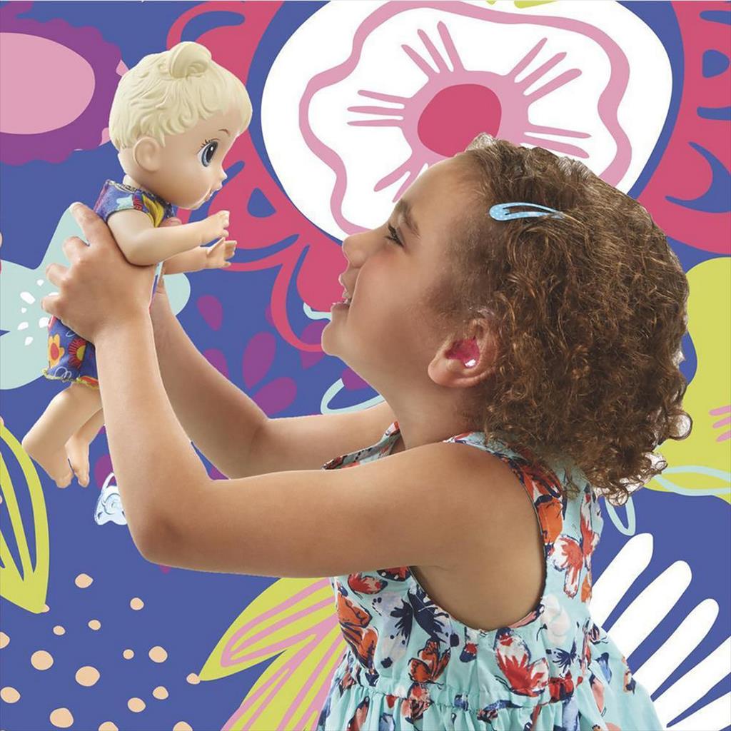 BABY ALIVE Lil Sounds Blonde Boneka Hasbro E3690 Sound