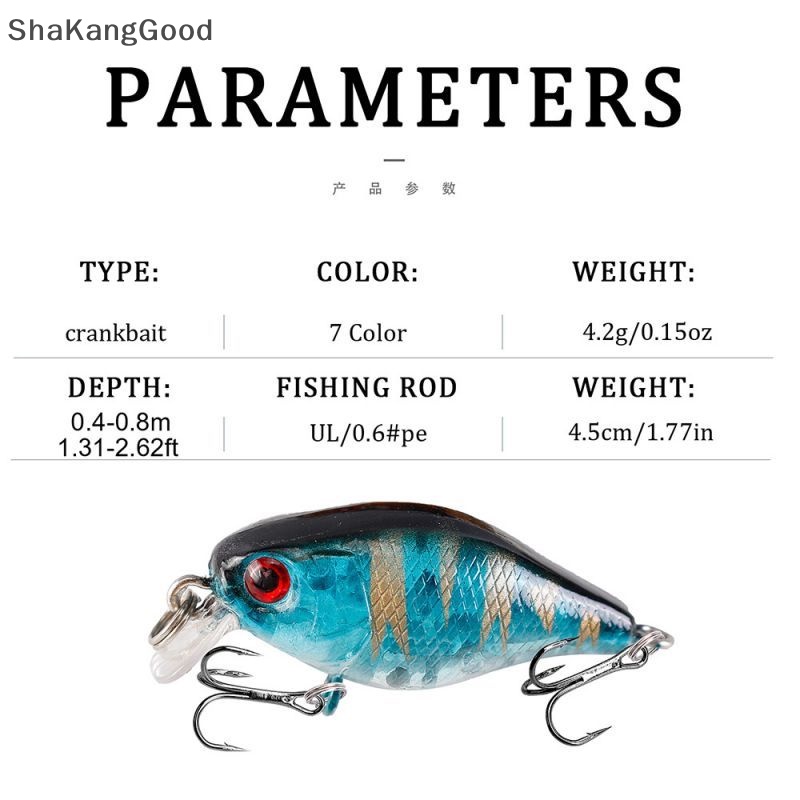 Skid Floag water rock little fat man Luya 4.5cm /4.2g Simulasi fake SKK