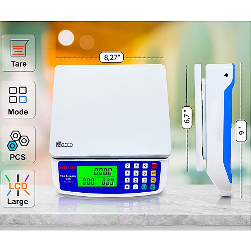 Timbangan Buah 30kg /Digital Computing Scale/Timbangan digital/Electronic scale for fruits, meat and vegetables Timbangan elektronik/Serbaguna _40 KG