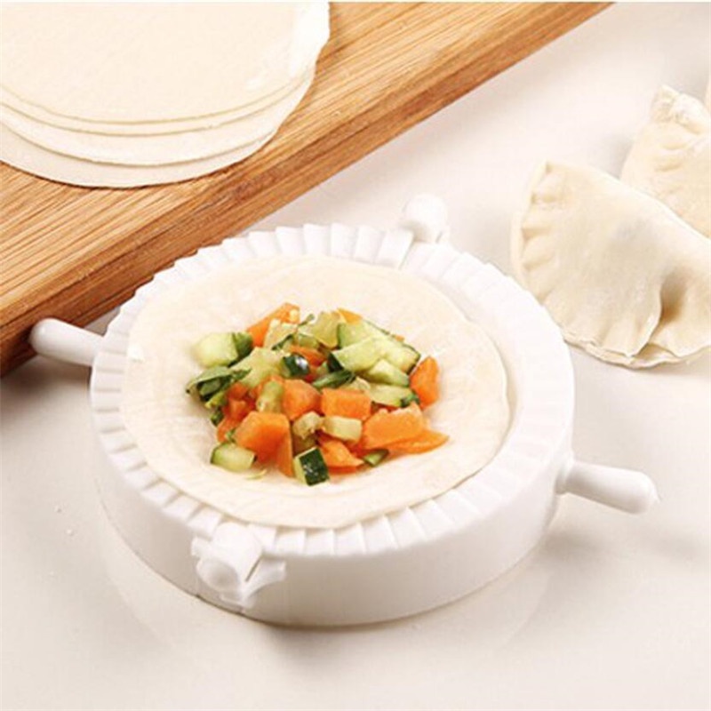 7 cm Cetakan Pangsit Dapur Plastik Adonan Press Dumpling Pie Ravioli Cetakan Masak Pastry Chinese Food Jiaozi Maker Gadget