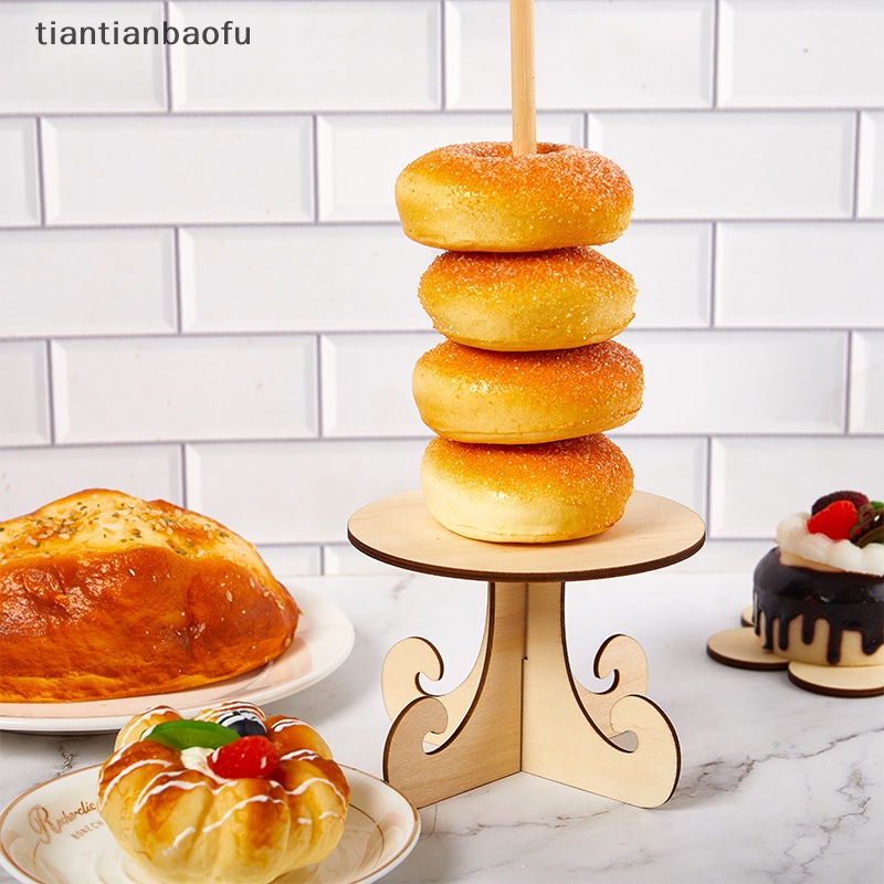 [tiantianbaofu] 1pcs Stand Display Donat Donut Dekorasi Pesta Tempat Donat Pesta Pernikahan Butik