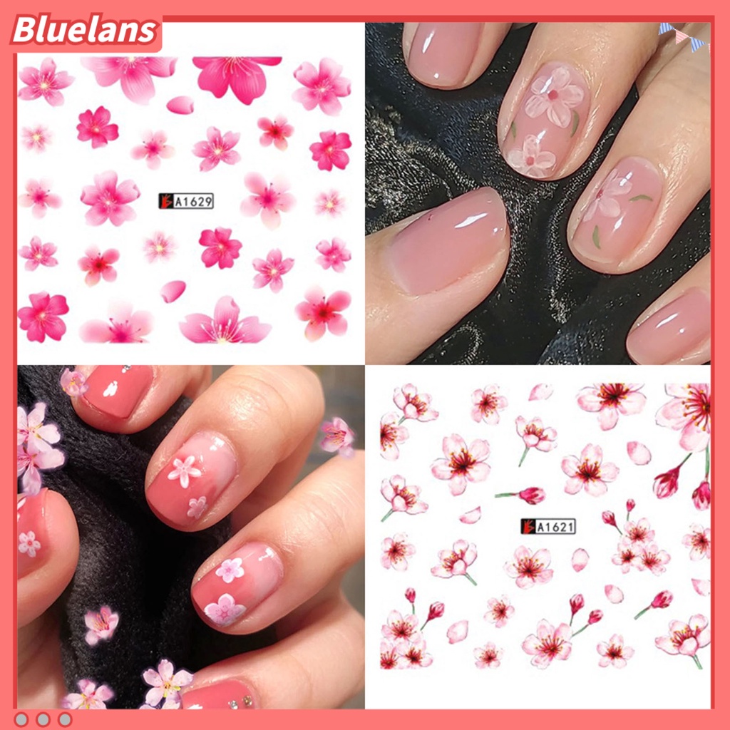 [BLM] Stiker Kuku Aman Tanpa Bau Tanpa Bau Nail Art Wanita Untuk Penggunaan Sehari-Hari