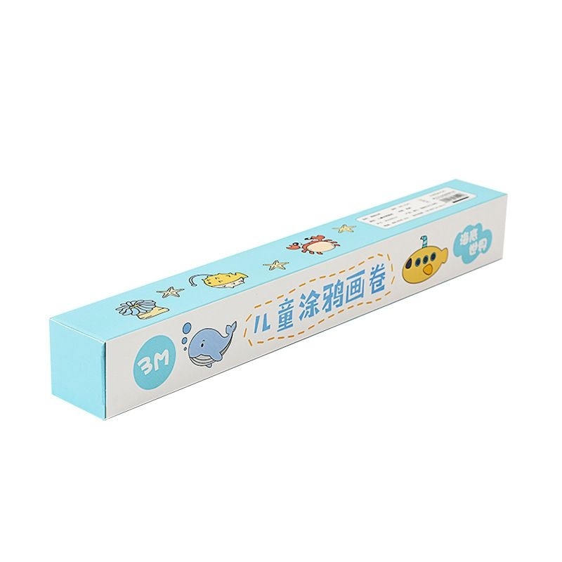 (Pimenova) new kertas mengwarnai stiker roll jumbo drawing paper kertas mengwarnai