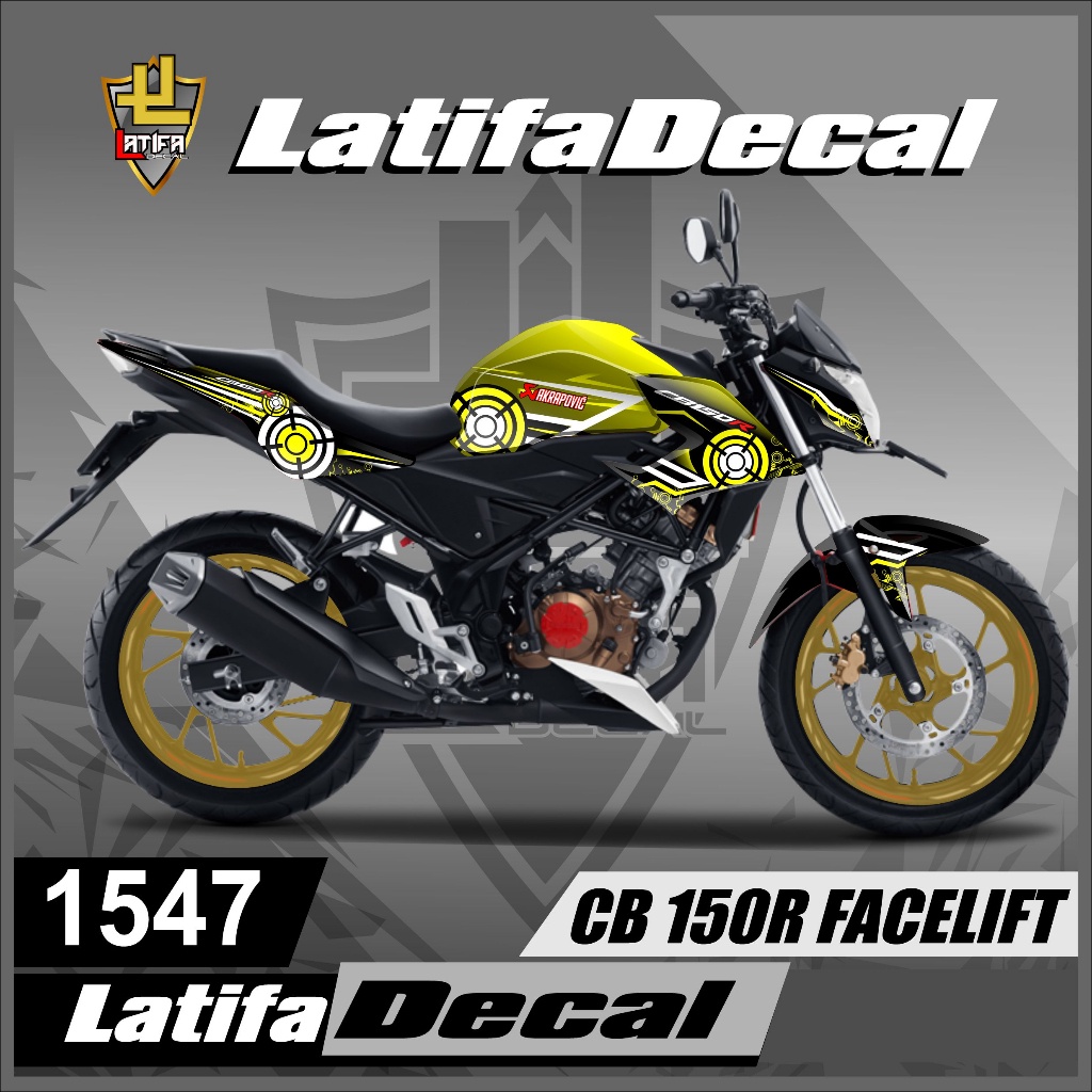 (COD) sticker - Aksesoris Sepeda Motor Decal CB 150R FACELIFT Full Body Keren Stiker CB 150R FACELIF