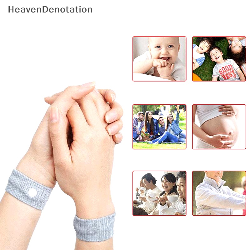 [HeavenDenotation] 1pasang Gelang Anti Mual Mobil Seasickness Travel Wrist band traveling Alat HDV