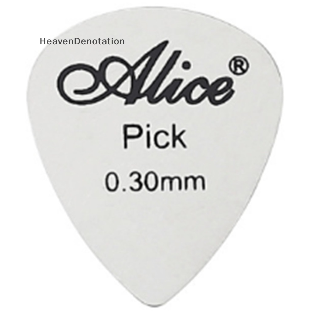 [HeavenDenotation] Pick Gitar Metal 0.3mm Tipis Untuk Pemula Dan Profesional Bass Ukelele Guitar Picks HDV