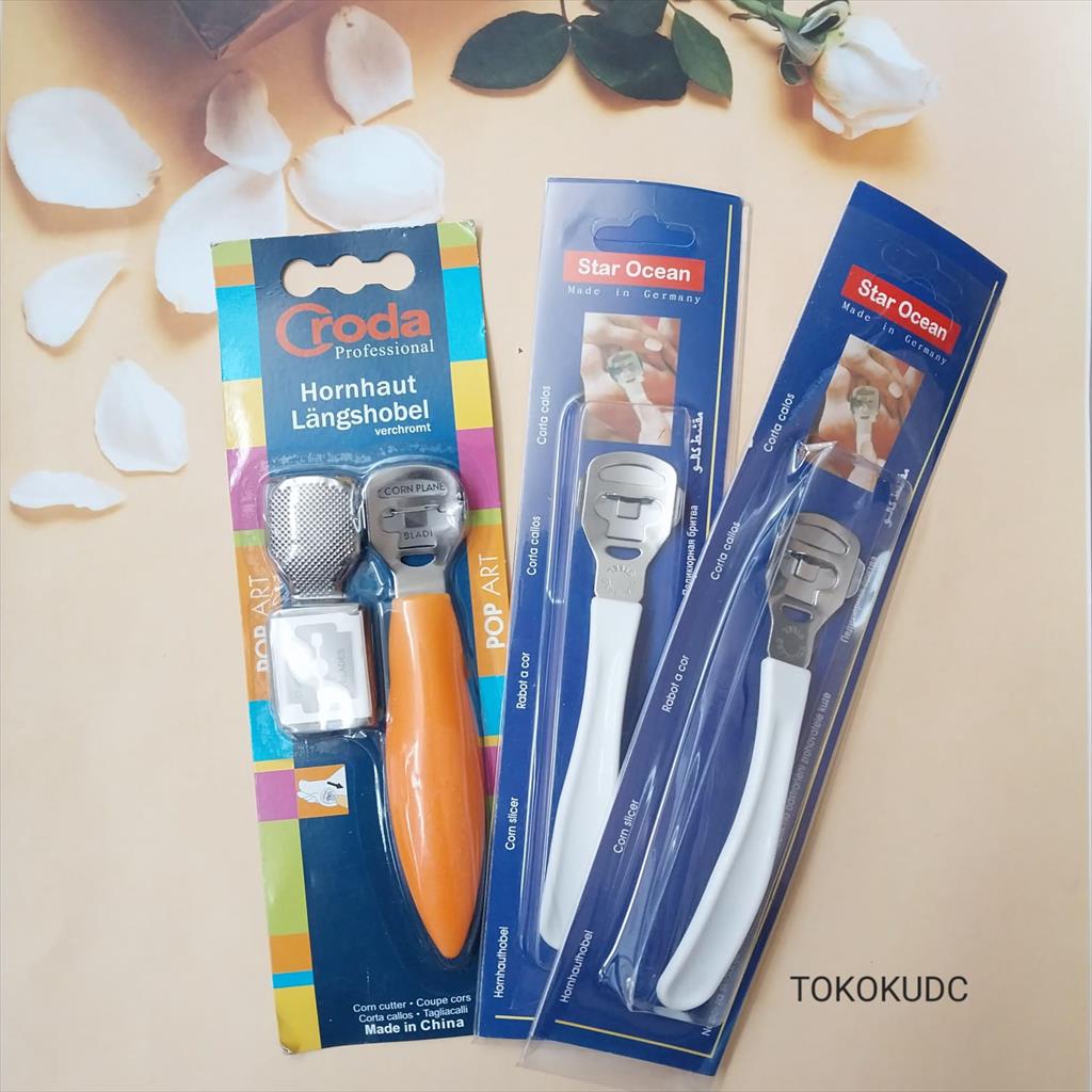 CRODA CORN CUTTER &amp; REFILL PEMBERSIH MATA IKAN