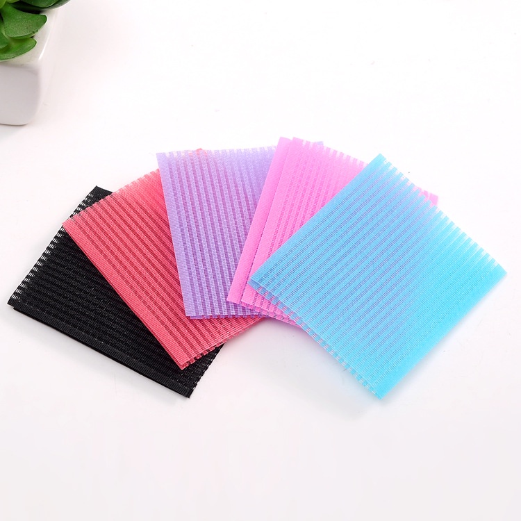 2 Pcs Cuci Muka Rambut Stiker Poni Stiker Makeup Rambut Tetap Magic Stiker Post Poni Stiker Hadiah