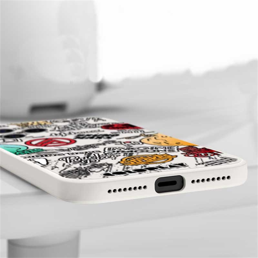 Infinix Hot 30i Note12 G96 12 Pro Hot 20S Note11Smart7 Smart6 Smart5 Hot 11S NFC Hot 11play 11play 12 10Play 9play Hot 10S Hot 10T label Fashion Silikon Lembut Penutup Casing Hp DGX