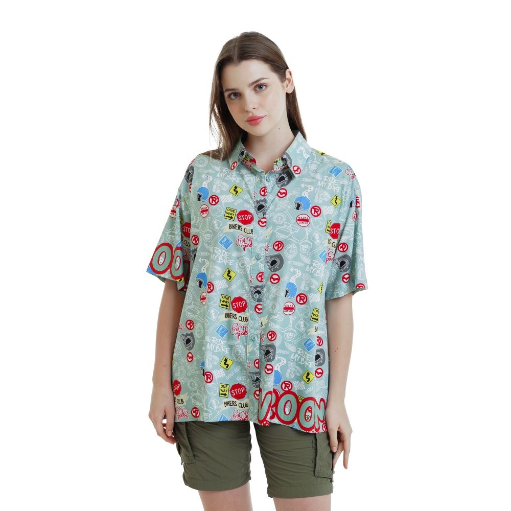 EIGER KEMEJA WANITA VROOM SS SHIRT