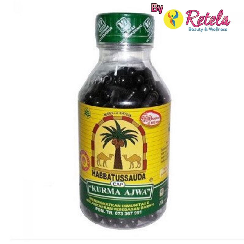 Habbatussauda Kurma Ajwa 210`