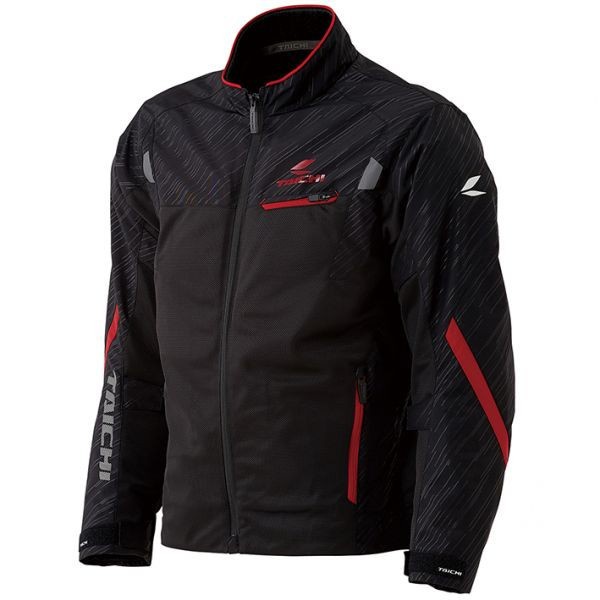 Taichi RSJ 331 Black Red Torque Mesh Jacket
