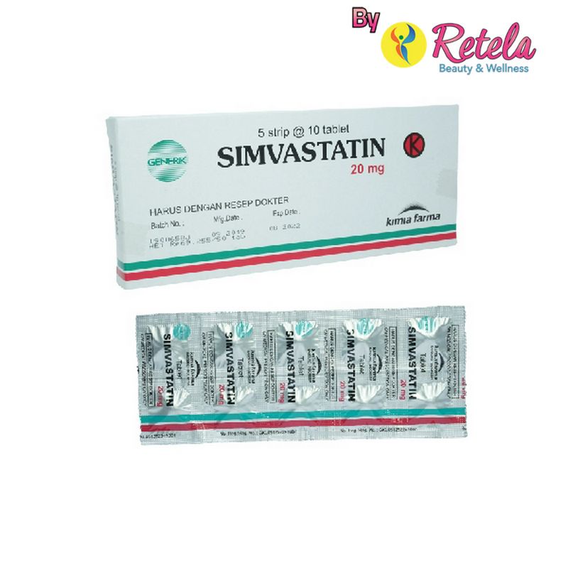 SIMVASTATIN 20MG TAB 50`S