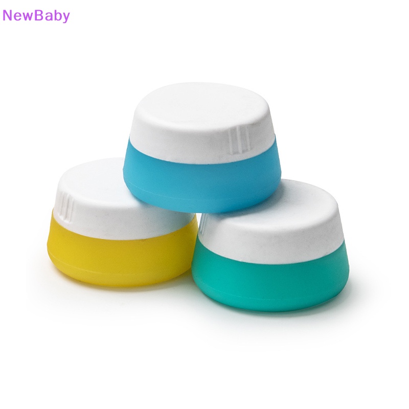 Newbaby 20ml Toples Kosong Silikon Kosmetik Makeup Wajah Cream Lip Balm Wadah ID