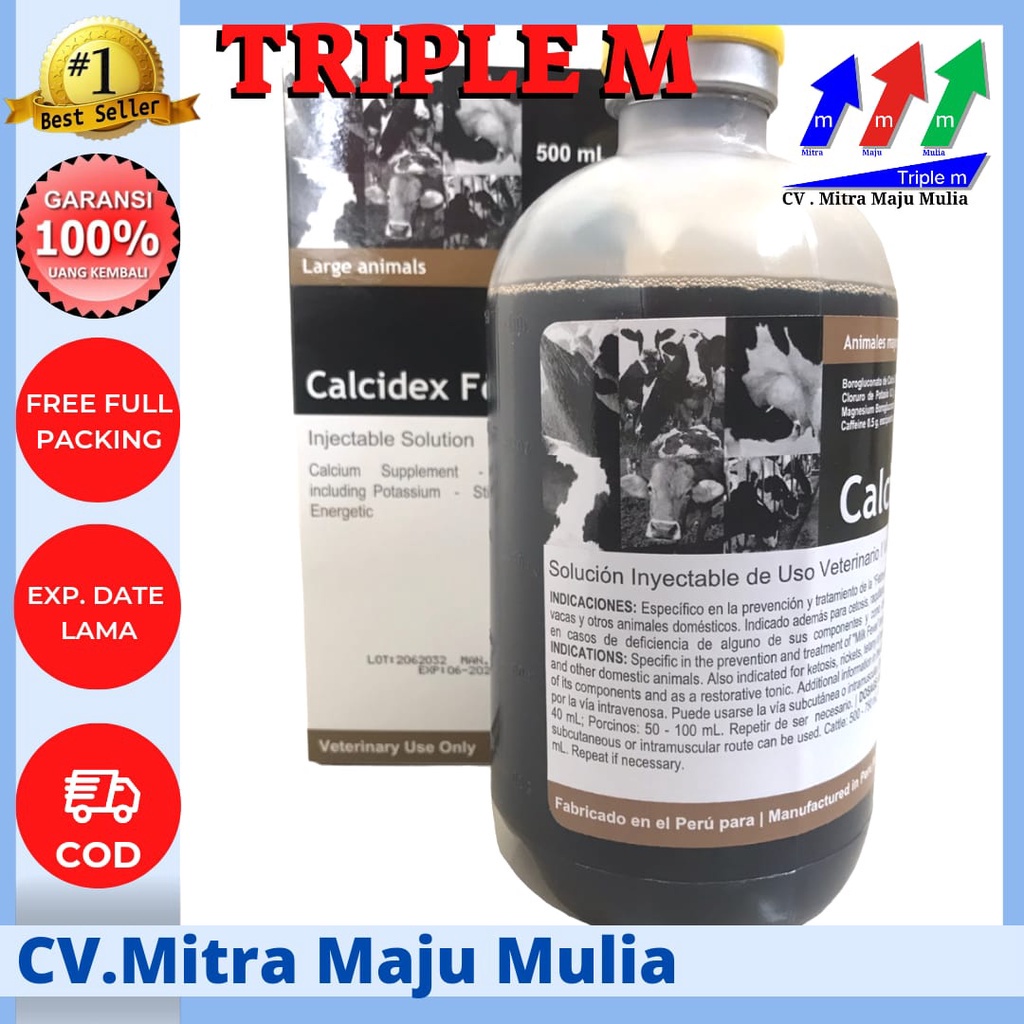 CALCIDEX FORTE 500 ML AGROVET