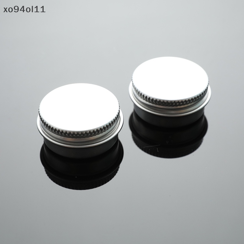 Xo 10pcs Toples Kaleng Aluminium 10ML Untuk Cream Balm Kuku Kotak Wadah Kosmetik OL