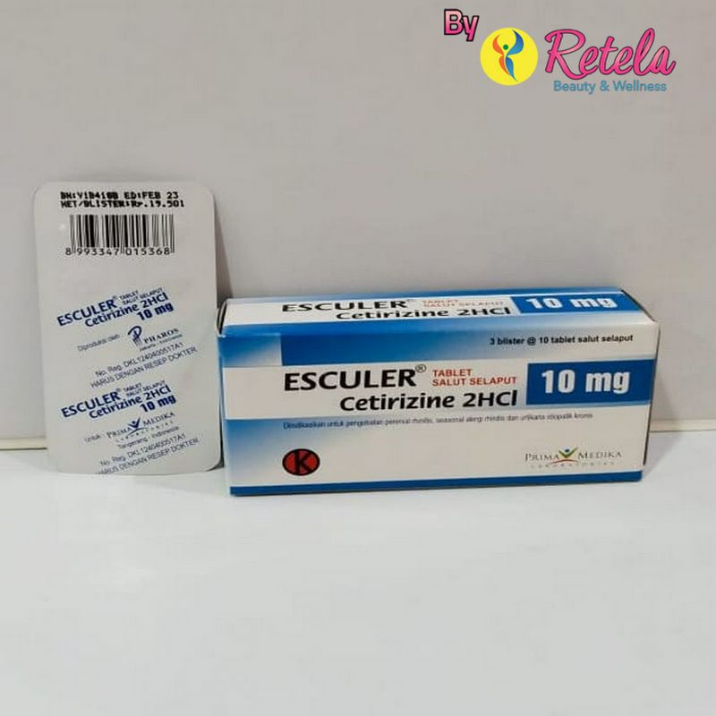 ESCULER 10MG 1 STRIP 10 TABLET