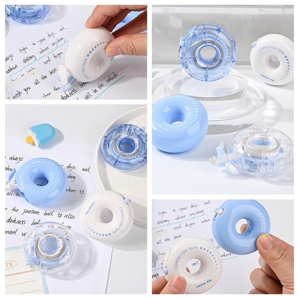 Mxbeauty Correction Tape Creative 5mm*6m Korektor INS White Out Korea Jepang Untuk Perlengkapan Sekolah