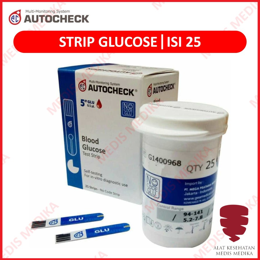 Strip Cholesterol Uric Acid Hemoglobin HB Gula Darah Diagnosa Refill