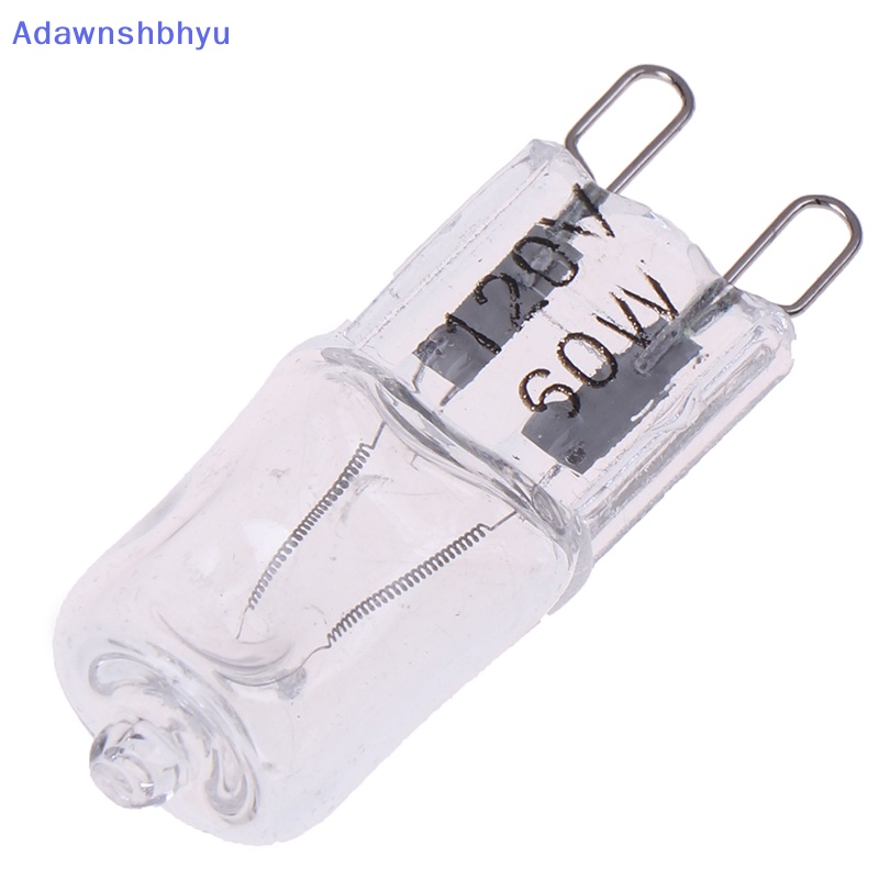 Adhyu 10Pcs G9 Pin Haen 120V 25W 40W 60W Lampu Bohlam JCD G9 ID