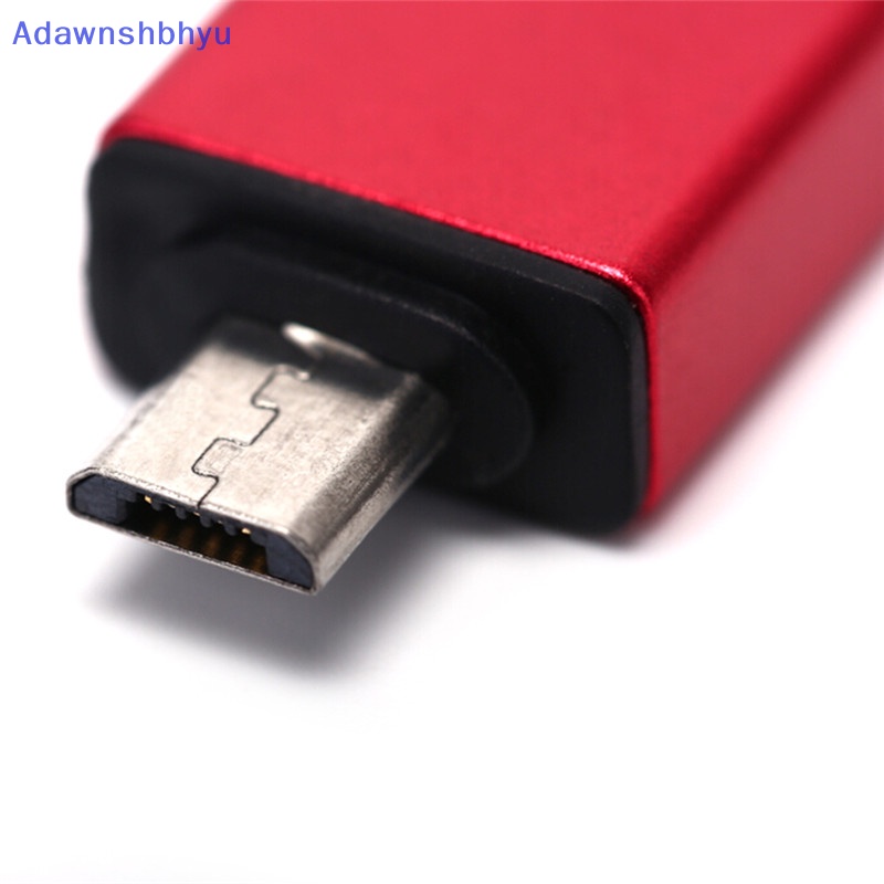 Adhyu Micro USB B Male to USB 2.0 A Female OTG Adapter Converter Kabel Portable ID