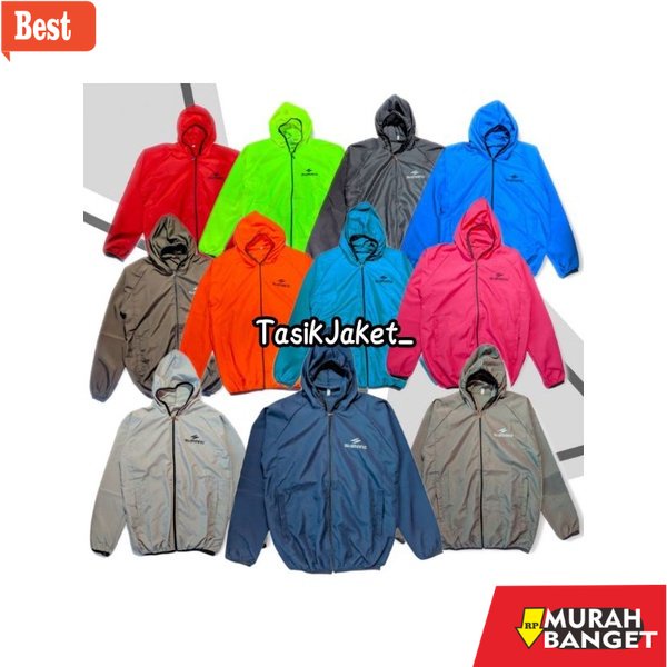 Jaket parasut pria terbaru- jaket parasut lari sepeda jumbo shimano XTR jaket olahraga pria dan wani
