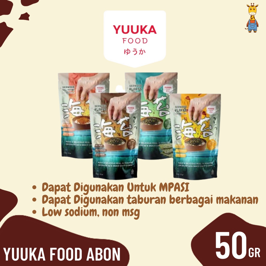 Yuuka Food Abon Mpasi Anak Non MSG 50gr