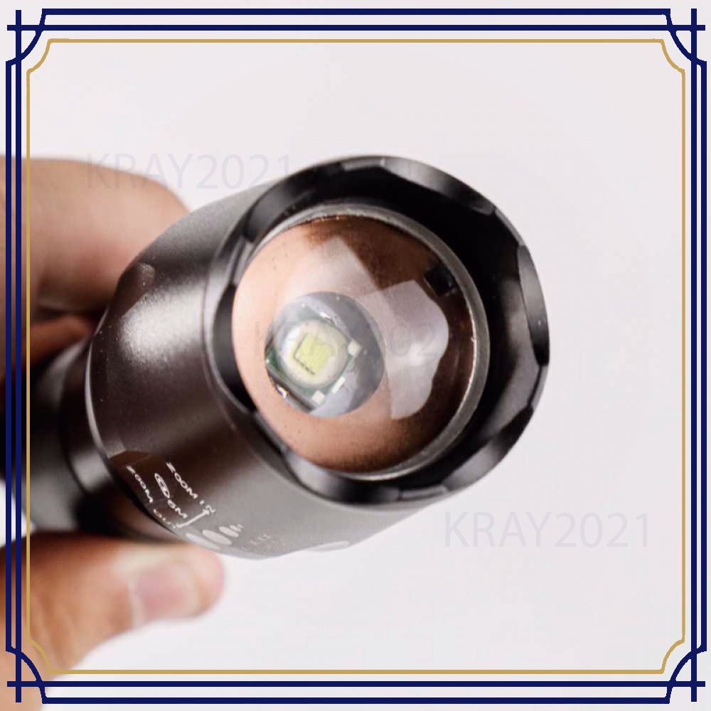 TaffLED Senter LED T6 26650 5000 Lumens - E97