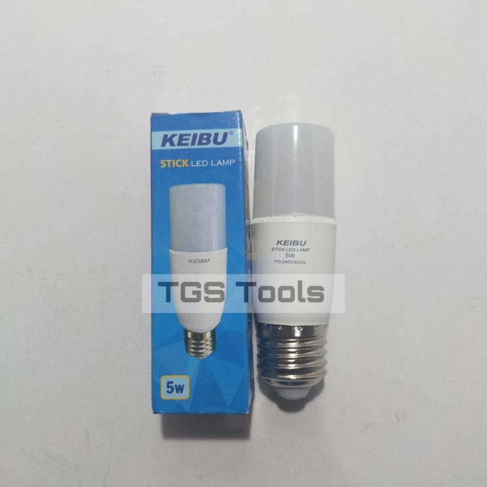 Bohlam LED / LED Stick 5w 5watt E27 65K - Keibu - Philips