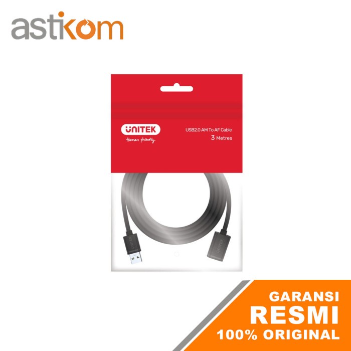 Kabel USB Extension Unitek 1.5M USB2.0 Y-C449GBK