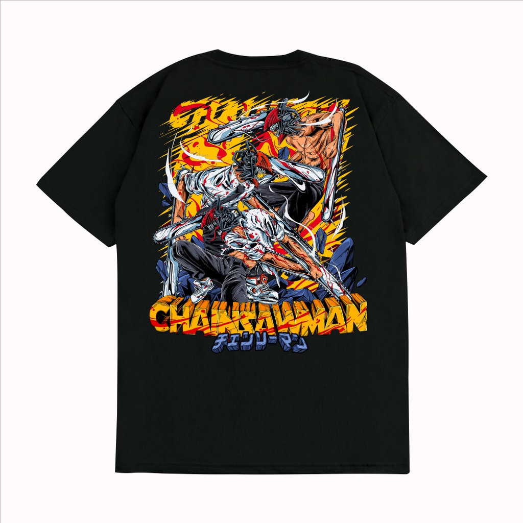 Kaos T Shirt CHAINSAWMAN